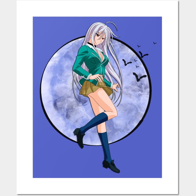 Rosario + Vampire - Inner Moka Wall Art by Nykos